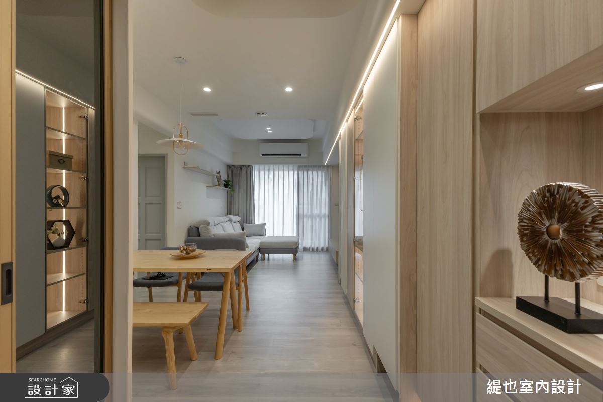 23坪預售屋＿北歐風玄關餐廳案例圖片＿緹也室內設計＿緹也_櫻花聚之5