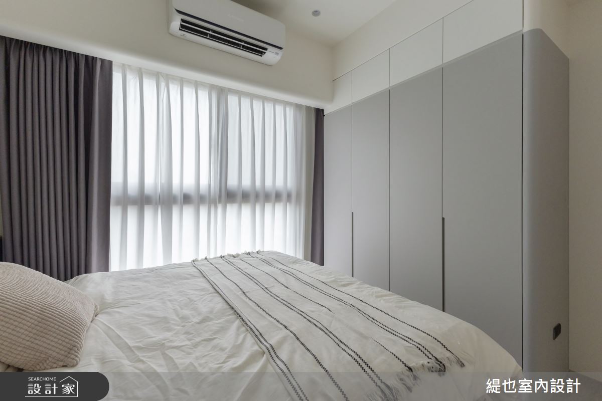 23坪預售屋＿北歐風臥室案例圖片＿緹也室內設計＿緹也_櫻花聚之23