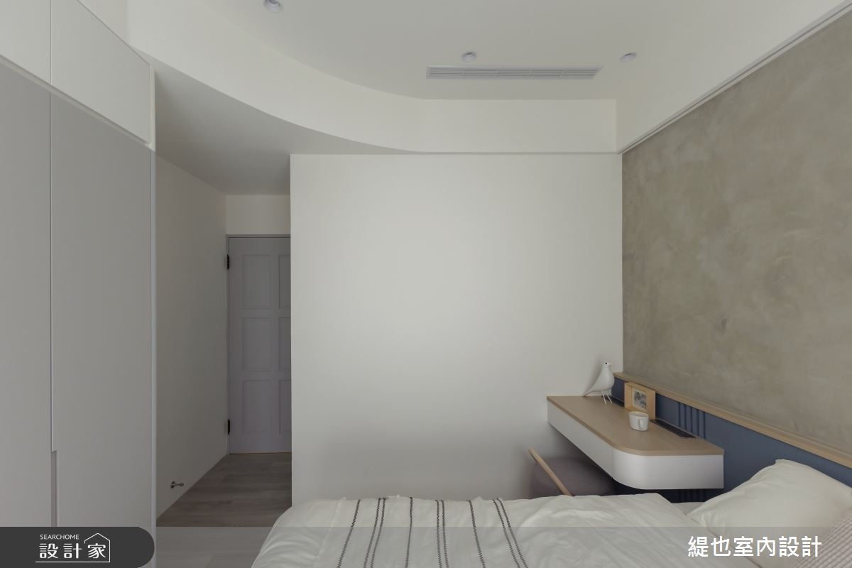 23坪預售屋＿北歐風臥室案例圖片＿緹也室內設計＿緹也_櫻花聚之25