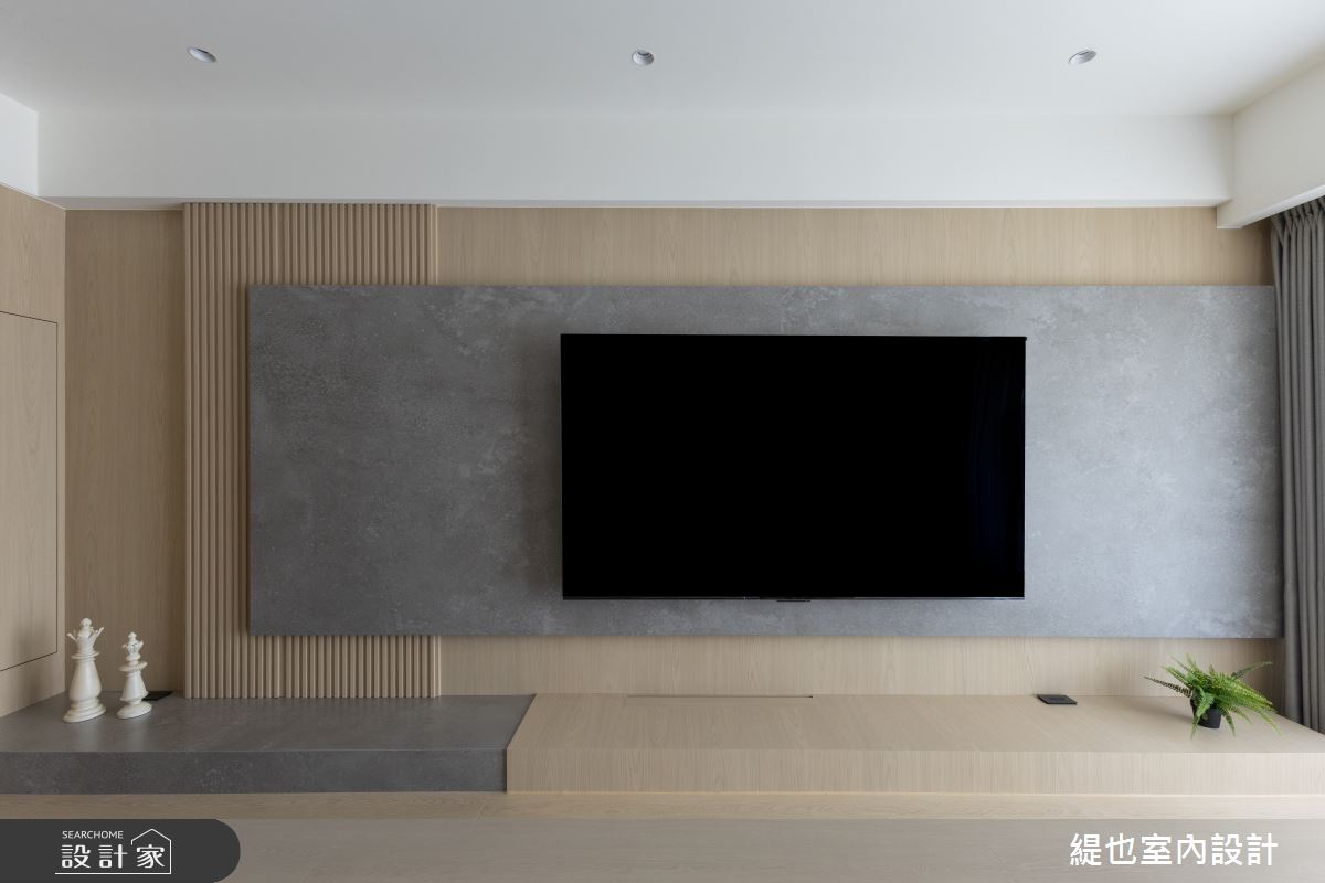 39坪中古屋(5~15年)＿無印風客廳案例圖片＿緹也室內設計＿緹也_湛高峰之9