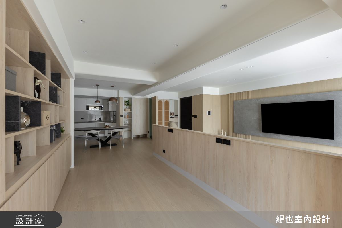 39坪中古屋(5~15年)＿無印風客廳案例圖片＿緹也室內設計＿緹也_湛高峰之15