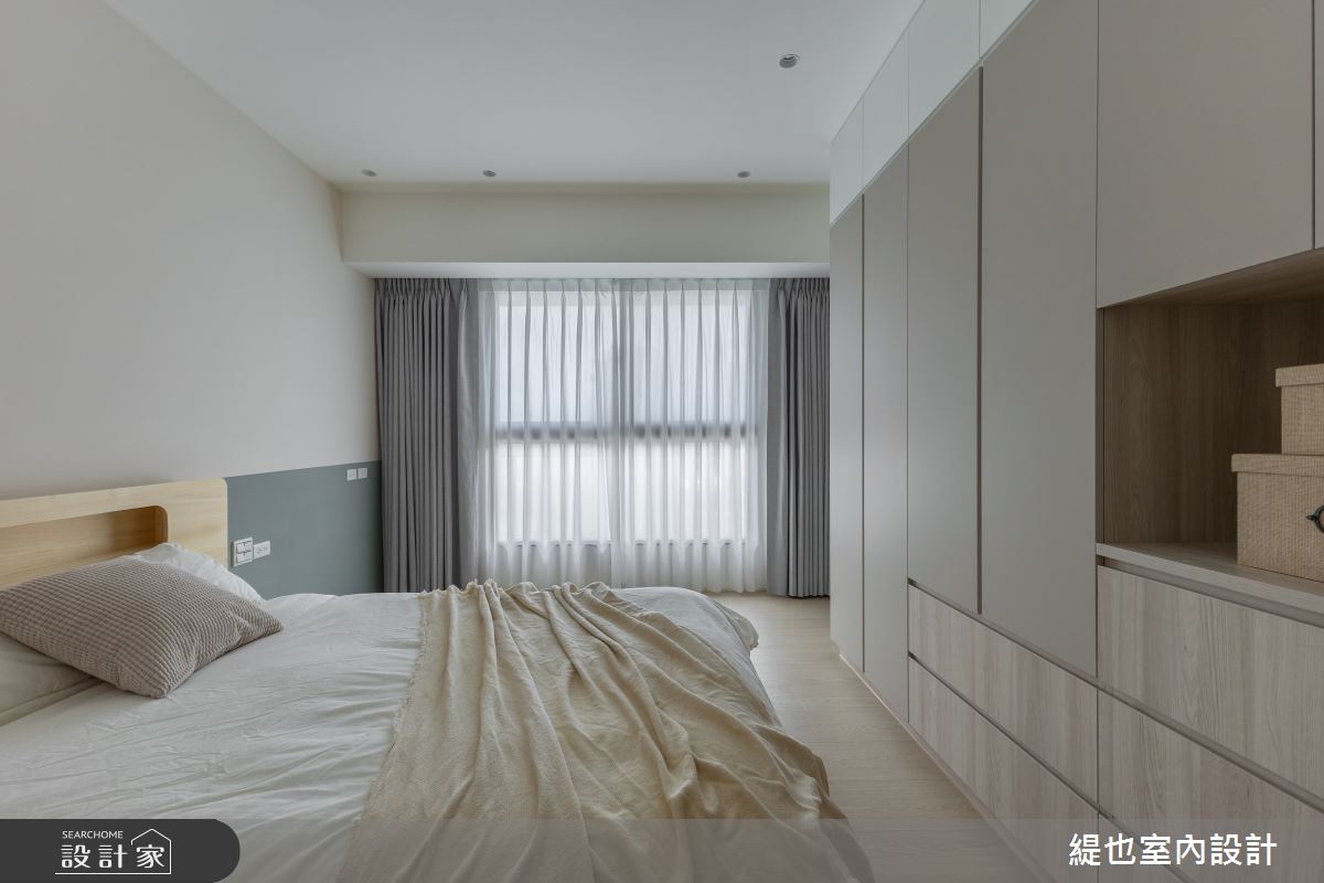 39坪中古屋(5~15年)＿無印風臥室案例圖片＿緹也室內設計＿緹也_湛高峰之26