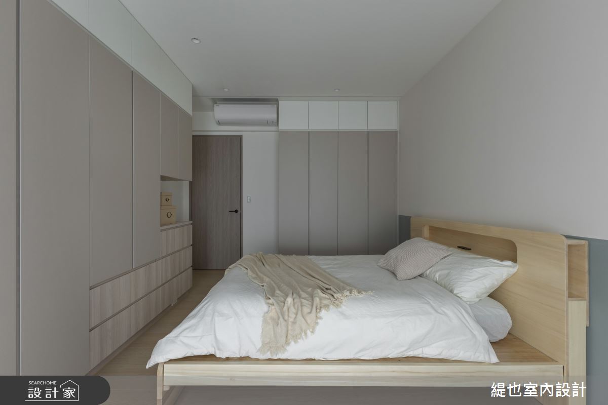 39坪中古屋(5~15年)＿無印風臥室案例圖片＿緹也室內設計＿緹也_湛高峰之28