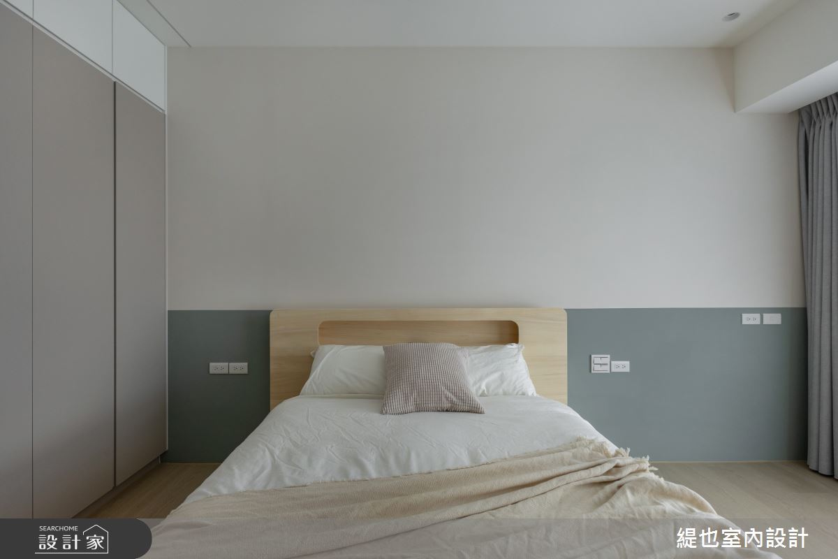 39坪中古屋(5~15年)＿無印風臥室案例圖片＿緹也室內設計＿緹也_湛高峰之30