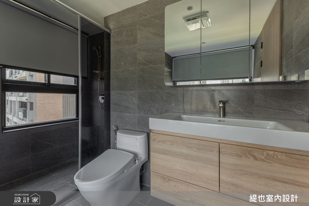 39坪中古屋(5~15年)＿無印風浴室案例圖片＿緹也室內設計＿緹也_湛高峰之32