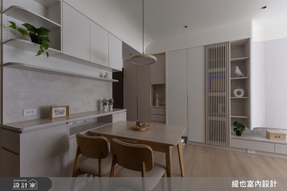 22坪新成屋(5年以下)＿北歐風玄關餐廳案例圖片＿緹也室內設計＿緹也_上禾旺之6