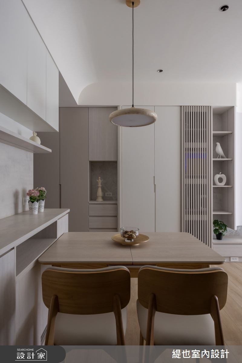 22坪新成屋(5年以下)＿北歐風餐廳案例圖片＿緹也室內設計＿緹也_上禾旺之7