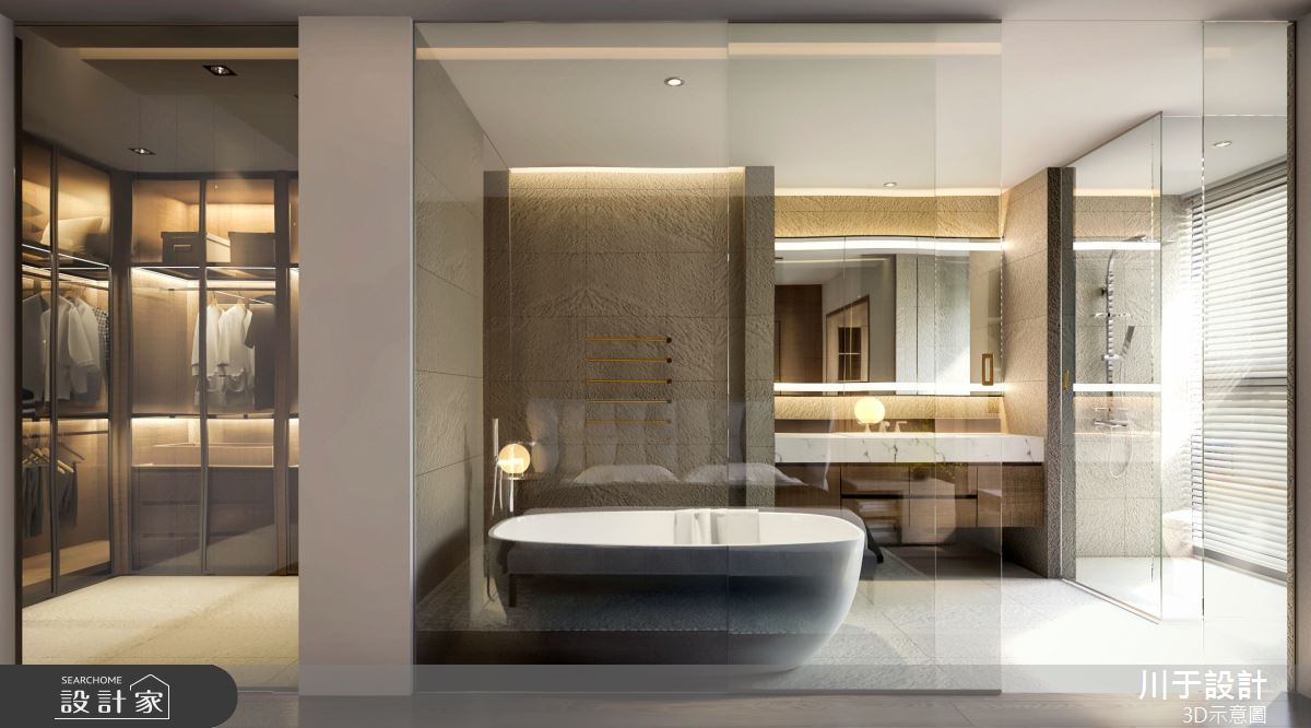 38坪毛胚屋＿人文禪風更衣間浴室案例圖片＿川于設計＿川于_03之9