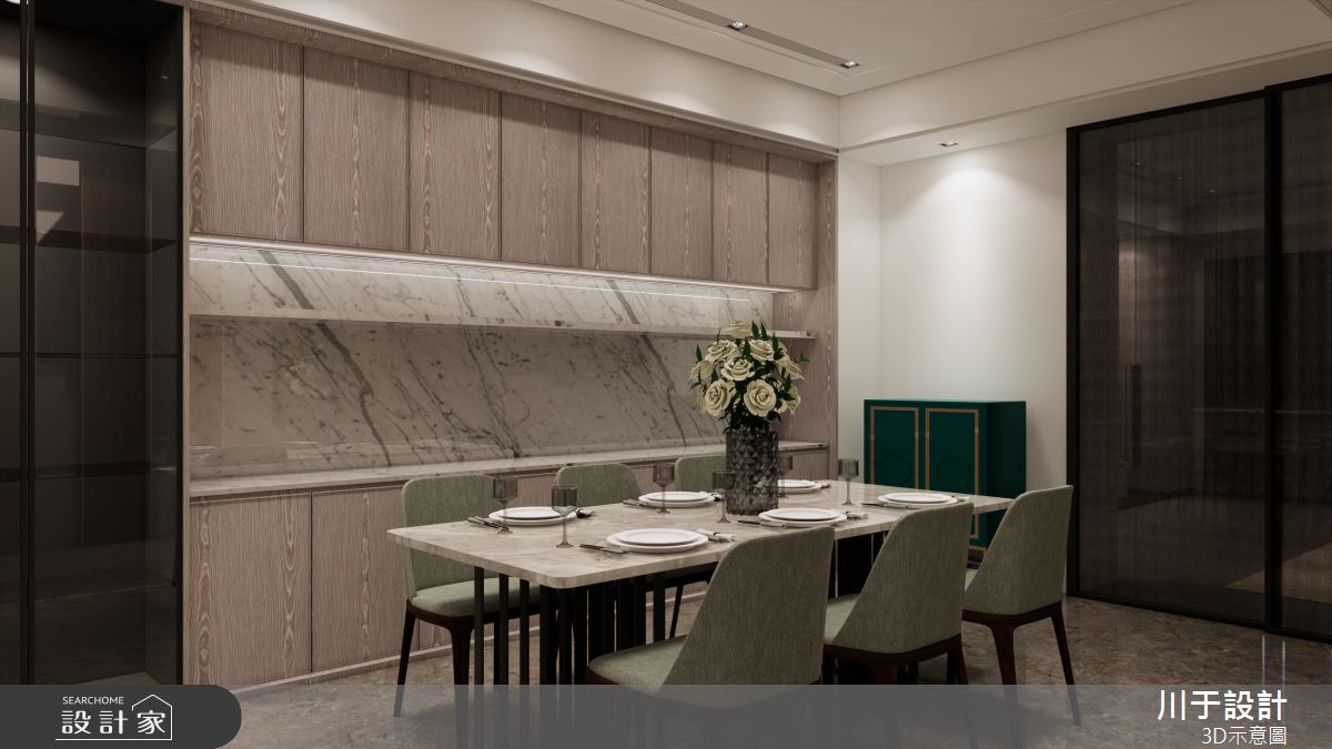 85坪新成屋(5年以下)＿日式無印風餐廳案例圖片＿川于設計＿川于_04之5