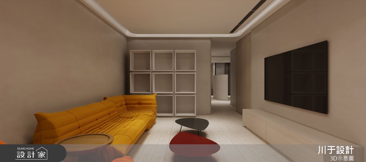 85坪新成屋(5年以下)＿日式無印風案例圖片＿川于設計＿川于_04之12