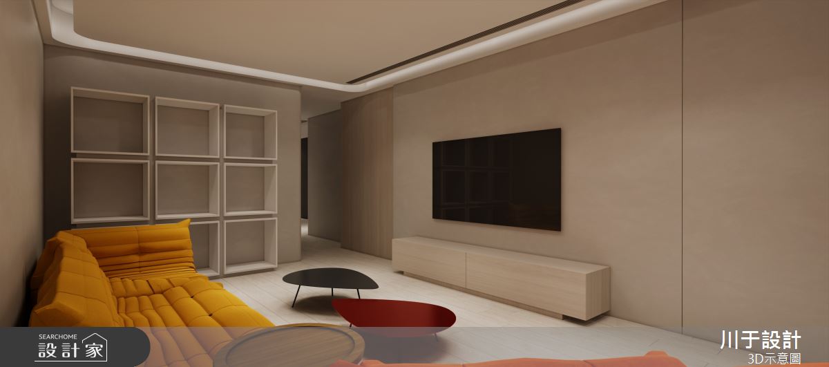 85坪新成屋(5年以下)＿日式無印風案例圖片＿川于設計＿川于_04之13