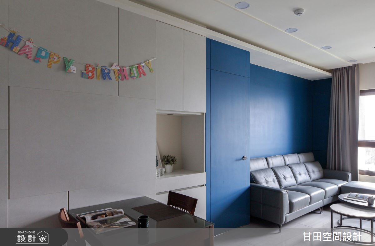 25坪新成屋(5年以下)＿現代風客廳餐廳案例圖片＿甘田空間設計＿甘田_02之9