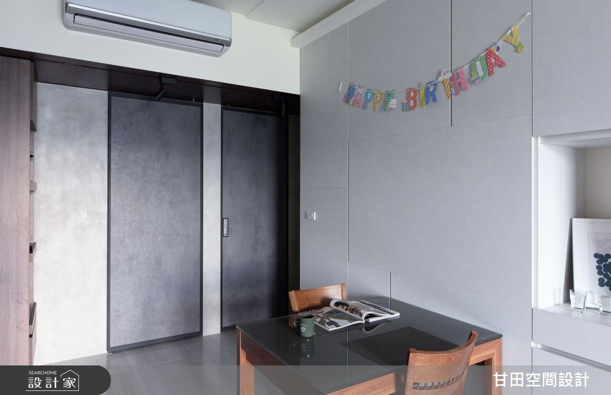 25坪新成屋(5年以下)＿現代風餐廳案例圖片＿甘田空間設計＿甘田_02之4