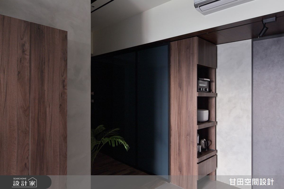 25坪新成屋(5年以下)＿現代風玄關案例圖片＿甘田空間設計＿甘田_02之2
