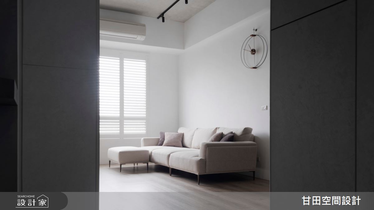 32坪新成屋(5年以下)＿現代風客廳案例圖片＿甘田空間設計＿甘田_04之2
