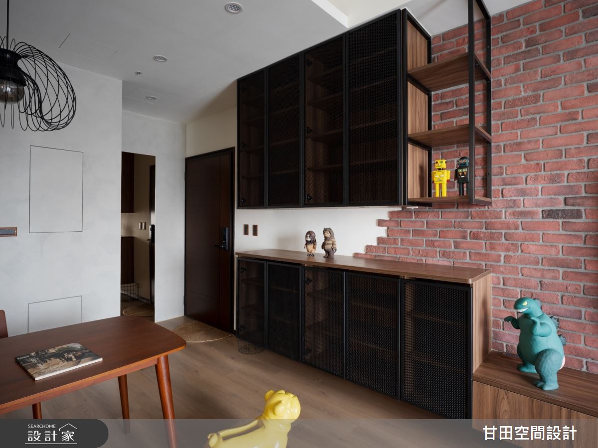 新成屋(5年以下)＿工業風玄關餐廳案例圖片＿甘田空間設計＿甘田_05之1