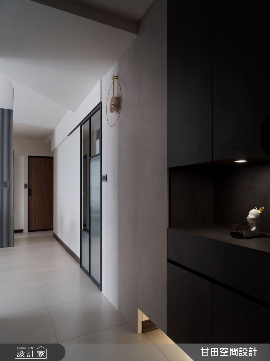 22坪新成屋(5年以下)＿簡約風玄關走廊案例圖片＿甘田空間設計＿甘田_06之1