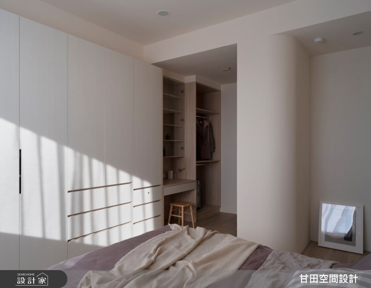 33坪新成屋(5年以下)＿北歐風臥室案例圖片＿甘田空間設計＿甘田_07之16
