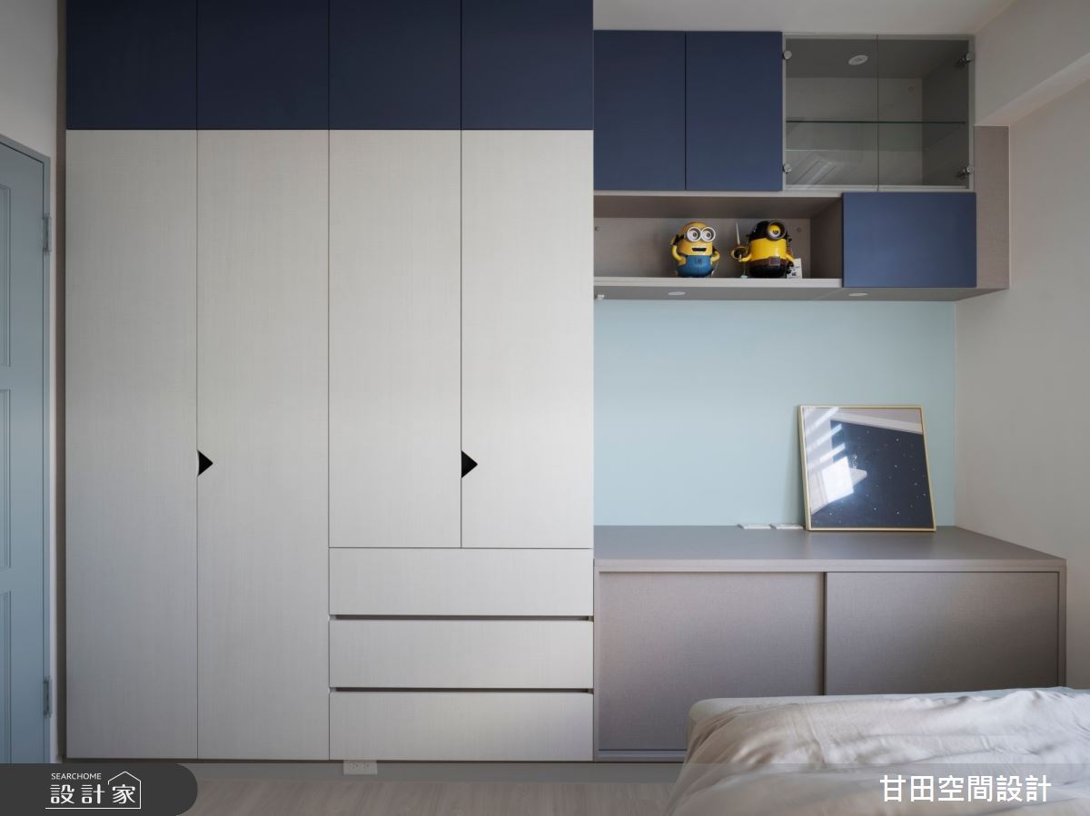33坪新成屋(5年以下)＿北歐風臥室案例圖片＿甘田空間設計＿甘田_07之18