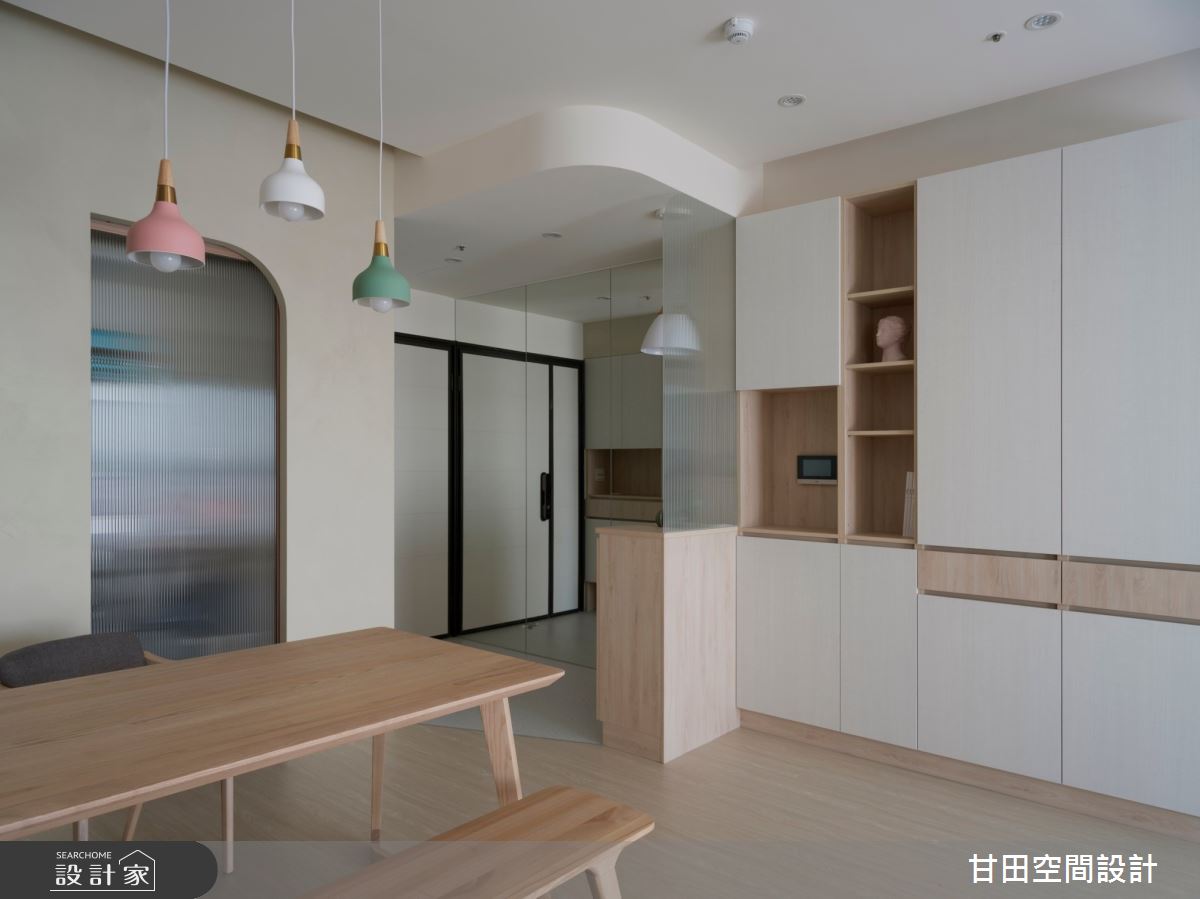 33坪新成屋(5年以下)＿北歐風玄關餐廳案例圖片＿甘田空間設計＿甘田_07之9