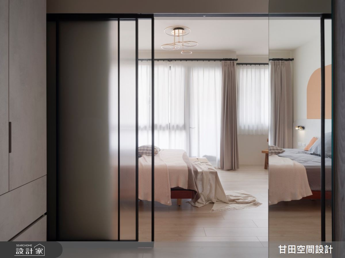 72坪新成屋(5年以下)＿日式無印風臥室案例圖片＿甘田空間設計＿甘田_08之13