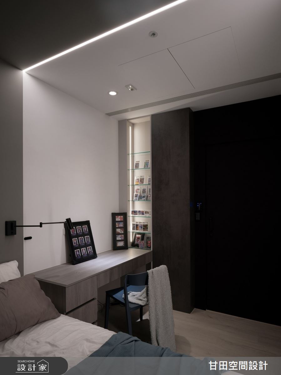 30坪新成屋(5年以下)＿現代風臥室案例圖片＿甘田空間設計＿甘田_09之17