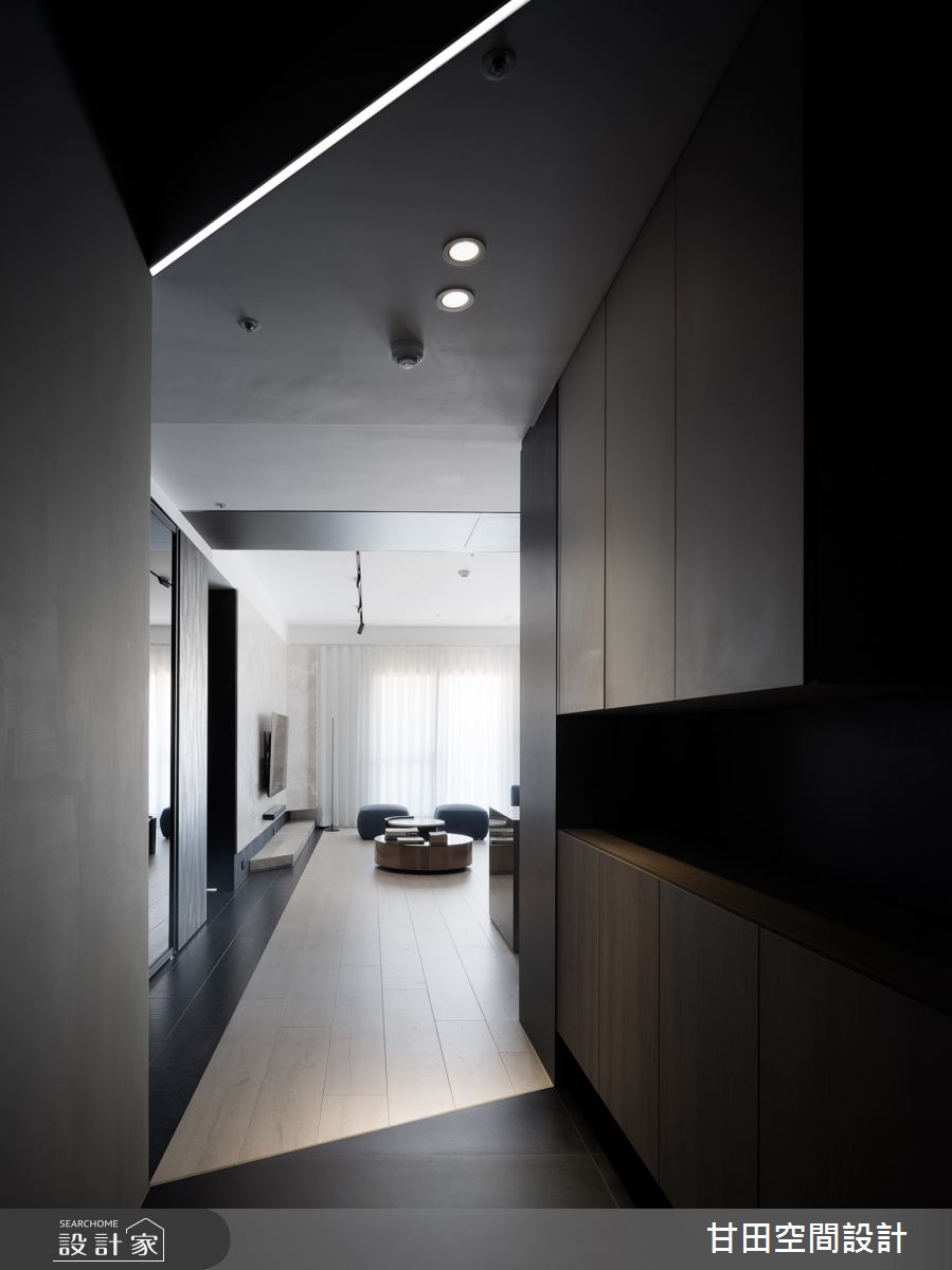 30坪新成屋(5年以下)＿現代風玄關案例圖片＿甘田空間設計＿甘田_09之1