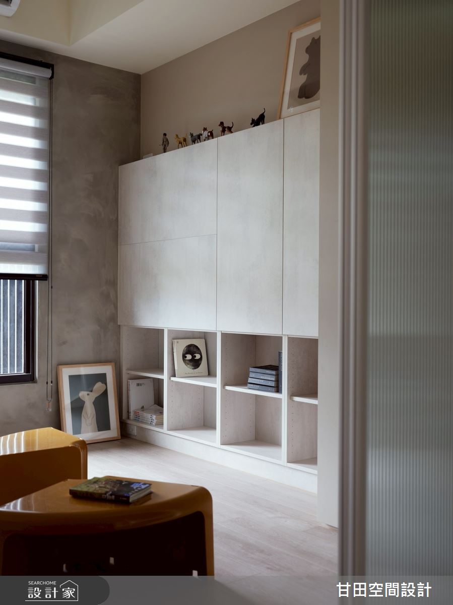 25坪新成屋(5年以下)＿北歐風書房多功能室案例圖片＿甘田空間設計＿甘田_10之15