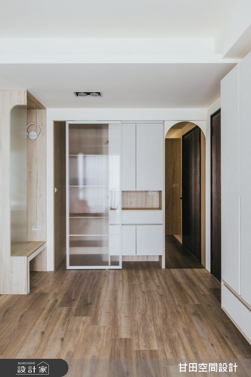 27坪新成屋(5年以下)＿混搭風玄關案例圖片＿甘田空間設計＿甘田_11之7