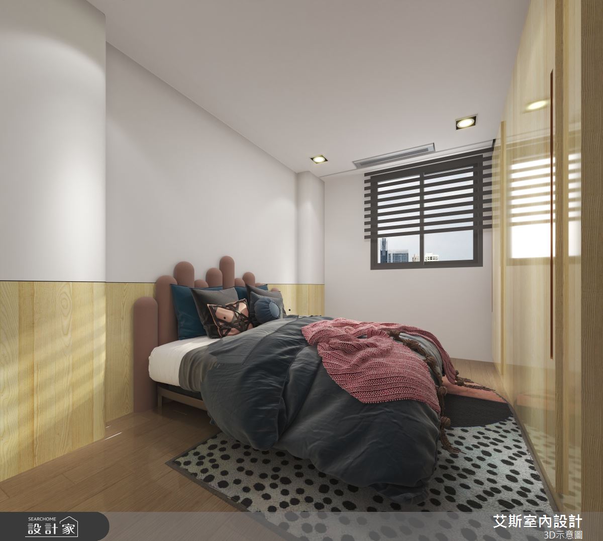 60坪＿現代風客房案例圖片＿艾斯室內設計＿艾斯_岡山透天別墅之7