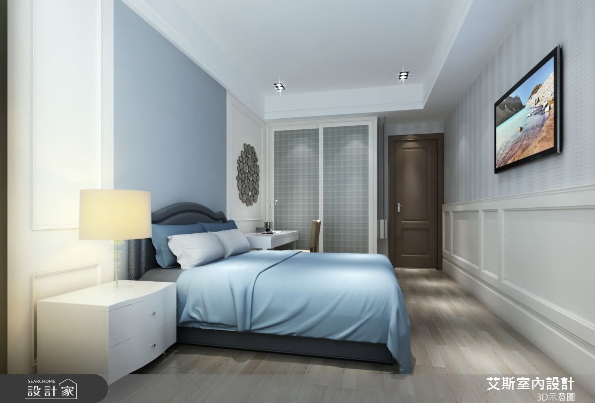 52坪新成屋(5年以下)＿現代風臥室案例圖片＿艾斯室內設計＿艾斯_龍騰城堡15F之5