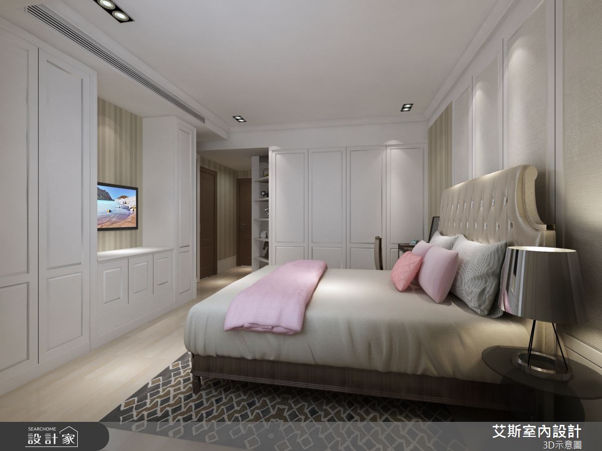 52坪新成屋(5年以下)＿現代風臥室案例圖片＿艾斯室內設計＿艾斯_龍騰城堡15F之8