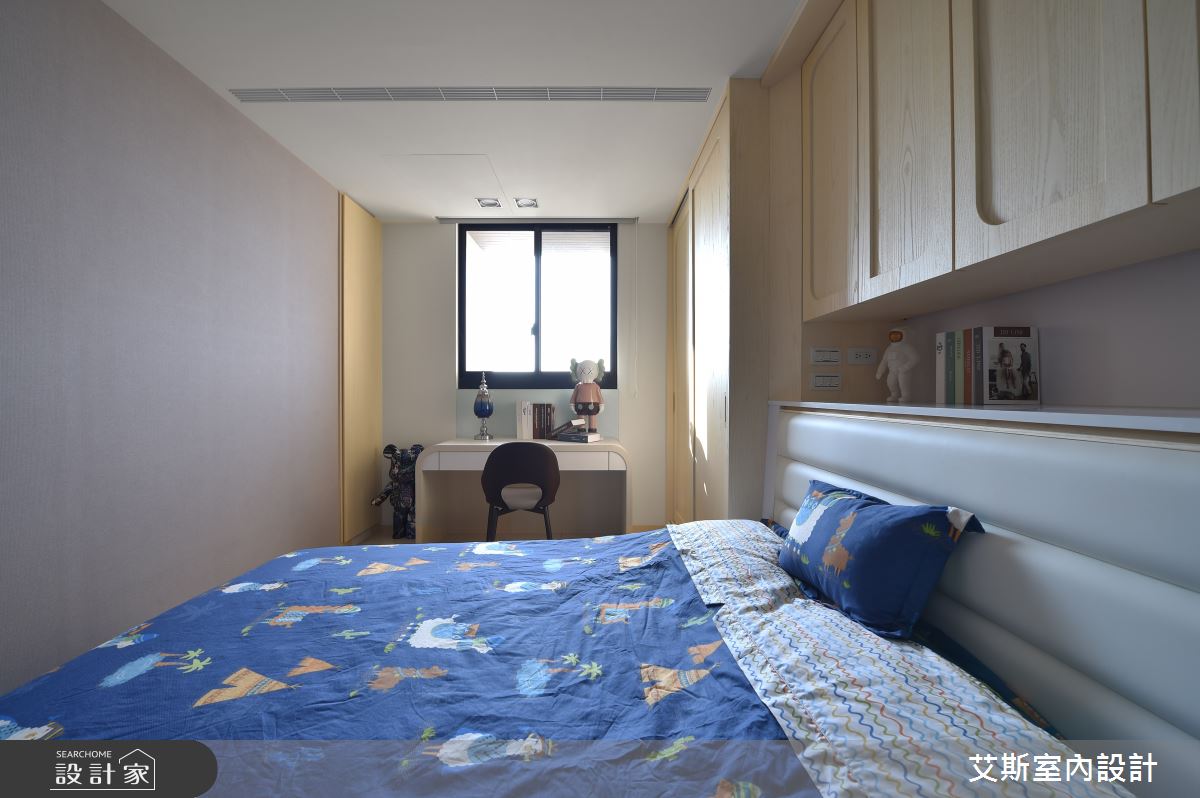40坪新成屋(5年以下)＿現代風兒童房兒童房案例圖片＿艾斯室內設計＿艾斯_龍騰城堡17F-A3之10