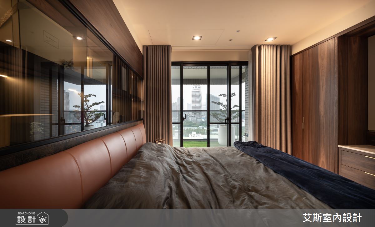 35坪新成屋(5年以下)＿現代風臥室案例圖片＿艾斯室內設計＿艾斯_高雄新都廳之14
