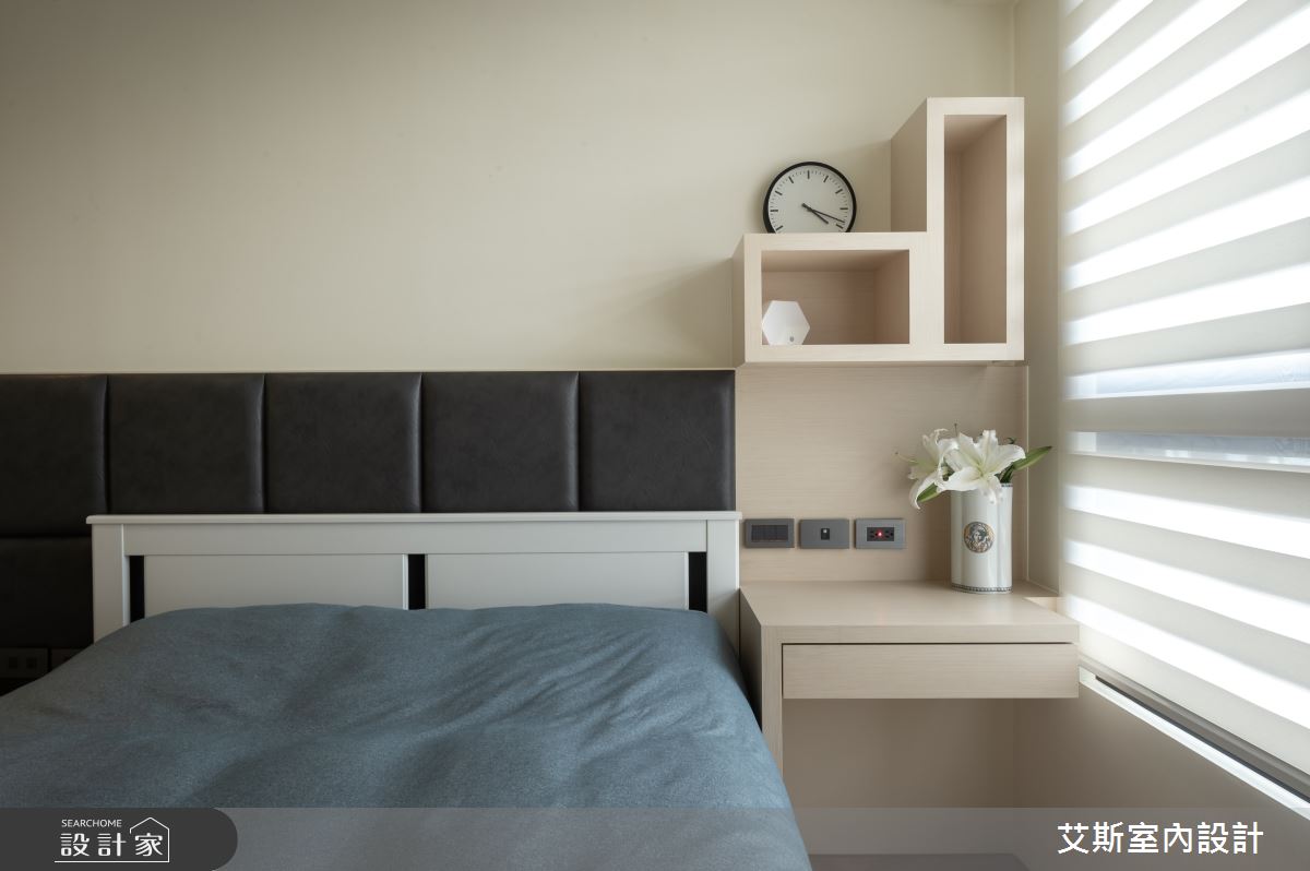 35坪新成屋(5年以下)＿現代風客房案例圖片＿艾斯室內設計＿艾斯_高雄新都廳之16