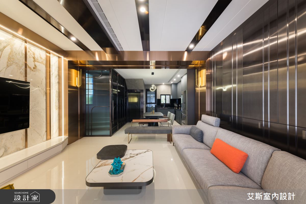 新成屋(5年以下)＿現代風客廳案例圖片＿艾斯室內設計＿艾斯_屏東長治之3