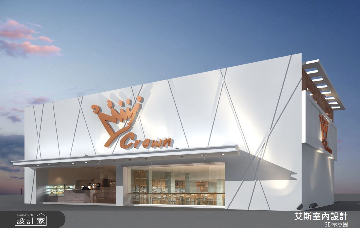 120坪新古屋(10年以下)＿北歐風商業空間案例圖片＿艾斯室內設計＿艾斯_金礦咖啡-台中東海店之9