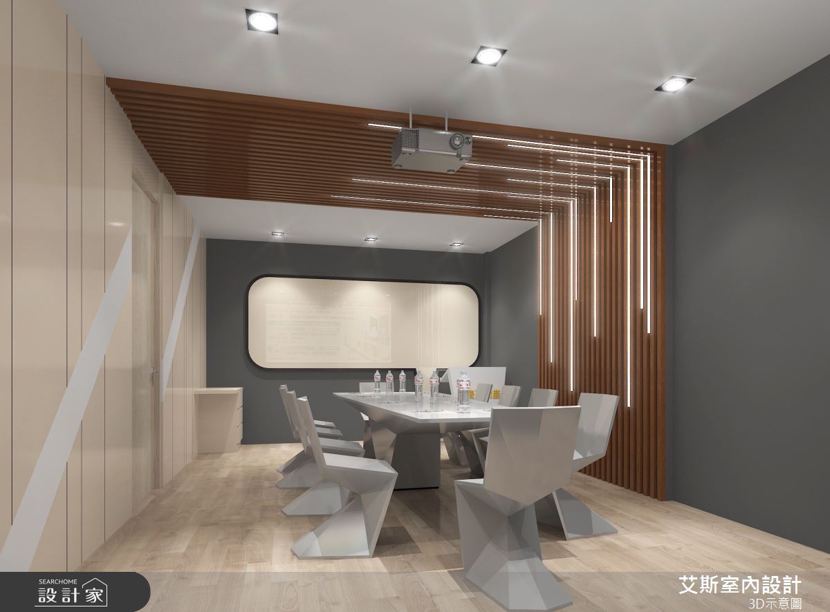 20坪新成屋(5年以下)＿混搭風商業空間案例圖片＿艾斯室內設計＿艾斯_不動產辦公室之3