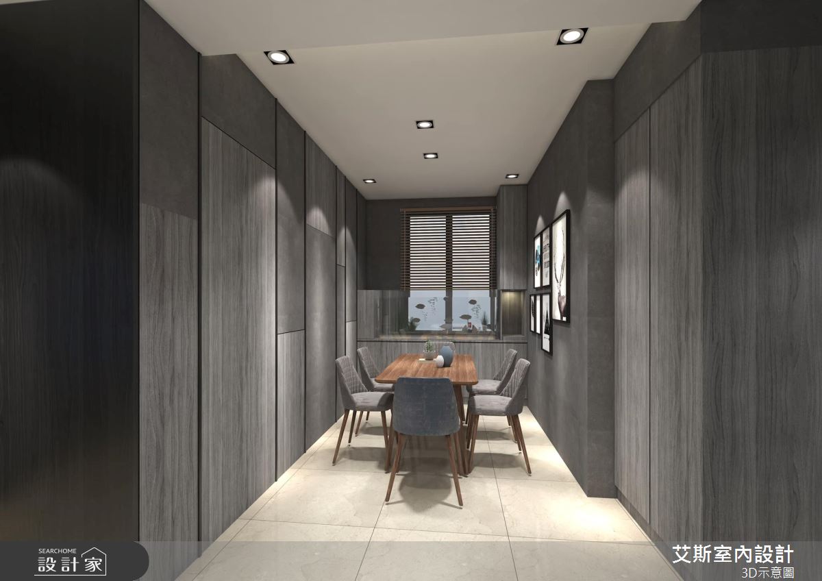 20坪新成屋(5年以下)＿現代風餐廳案例圖片＿艾斯室內設計＿艾斯_22之5