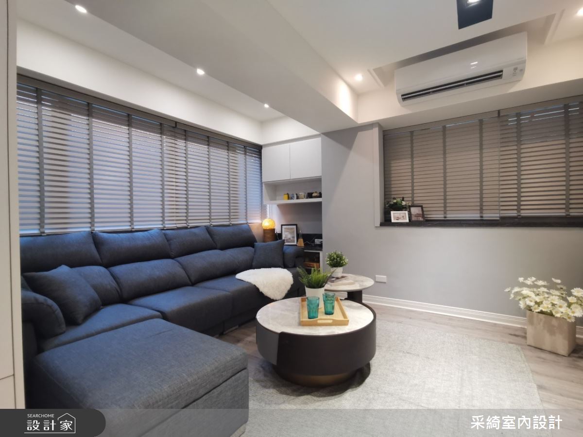 28坪老屋(31~40年)＿混搭風客廳案例圖片＿采綺室內設計＿采綺_音樂饗宴之5