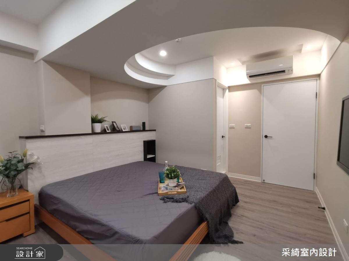 28坪老屋(31~40年)＿混搭風臥室案例圖片＿采綺室內設計＿采綺_音樂饗宴之13