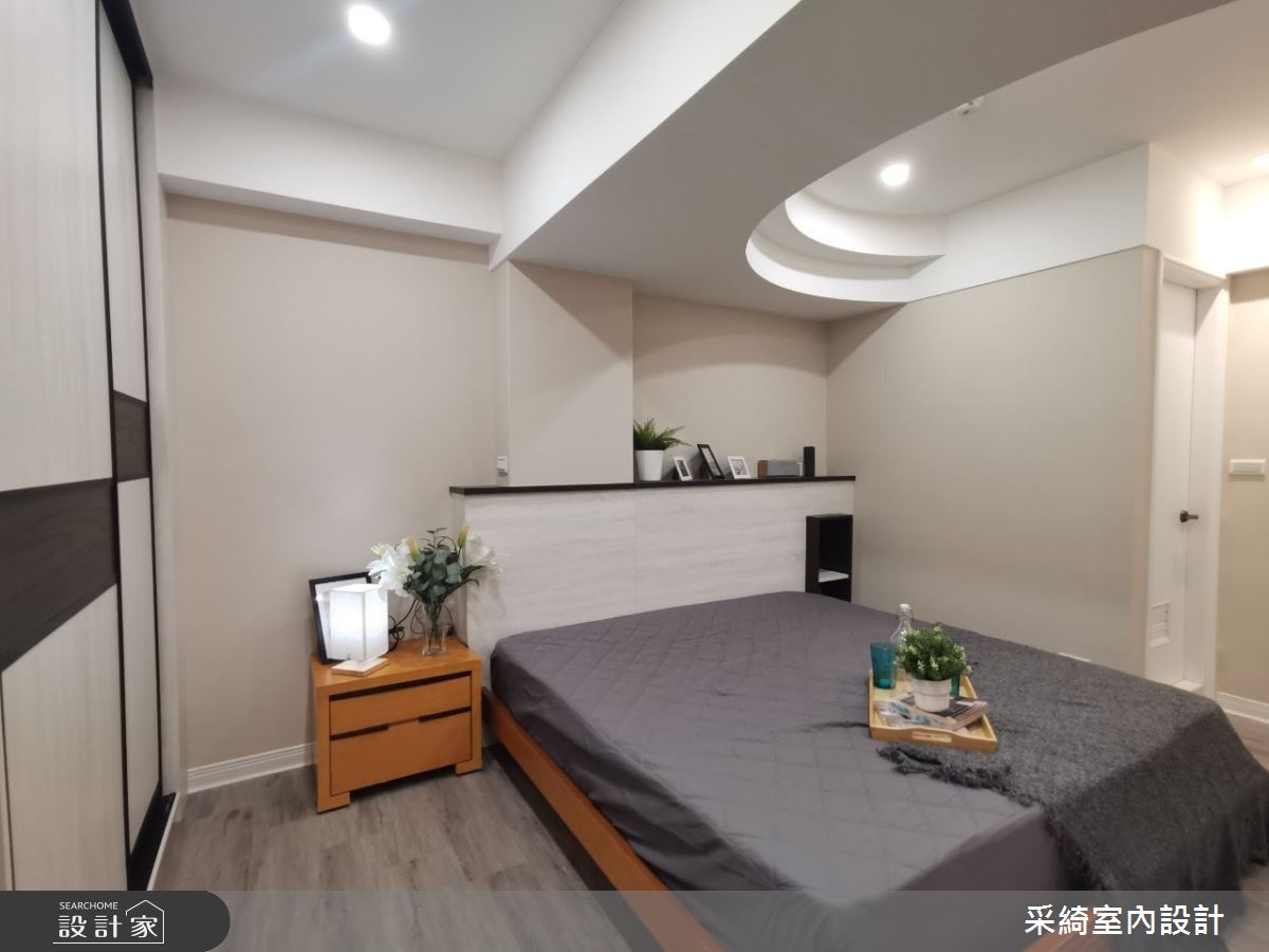 28坪老屋(31~40年)＿混搭風臥室案例圖片＿采綺室內設計＿采綺_音樂饗宴之15