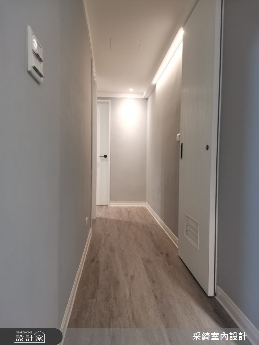 28坪老屋(31~40年)＿混搭風走廊案例圖片＿采綺室內設計＿采綺_音樂饗宴之10