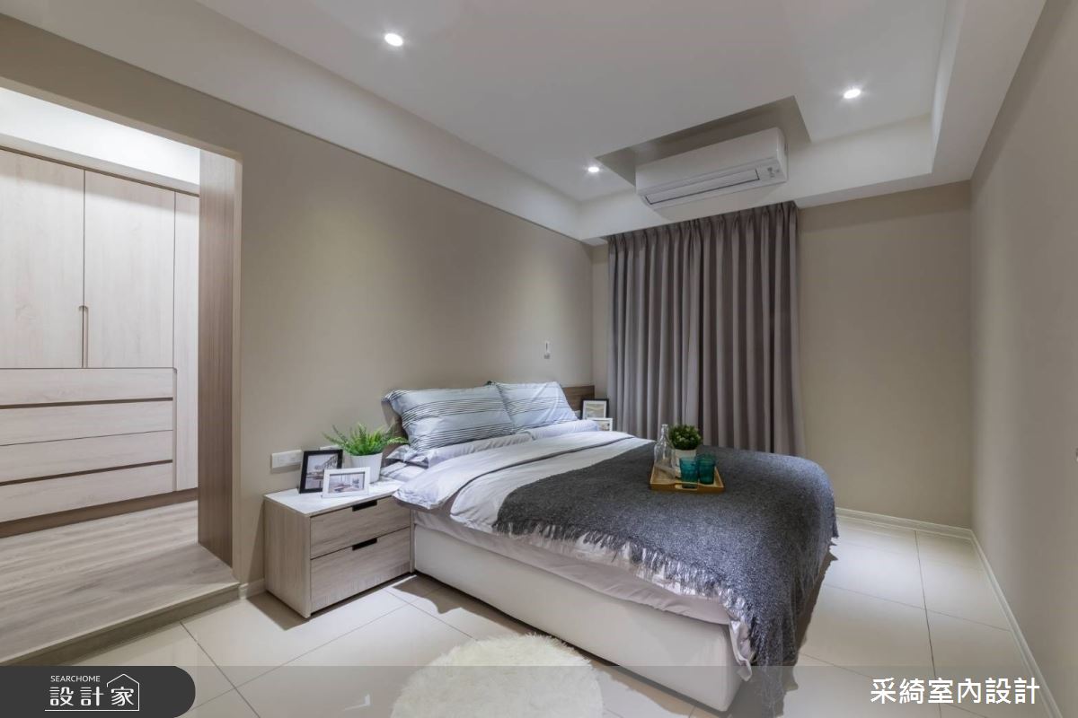 16坪新成屋(5年以下)＿混搭風臥室案例圖片＿采綺室內設計＿采綺_夢想新生活之17
