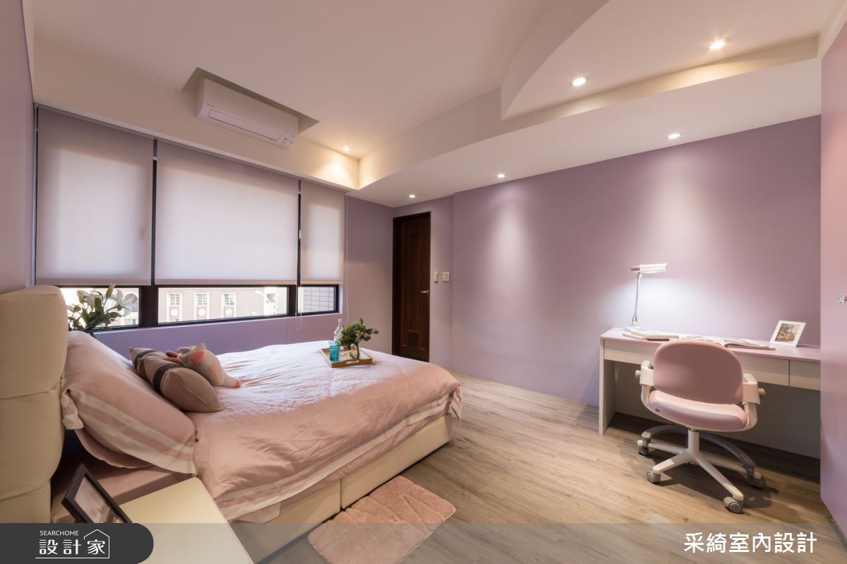 46坪新古屋(10年以下)＿混搭風兒童房兒童房客房案例圖片＿采綺室內設計＿采綺_莫蘭迪之吻之33