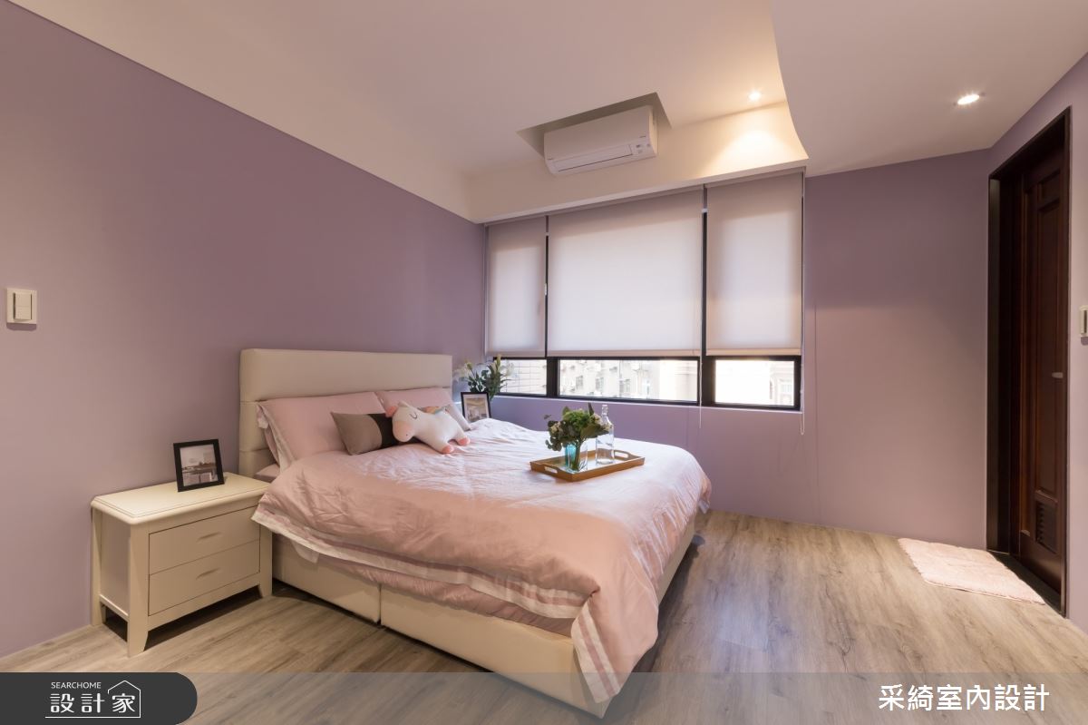 46坪新古屋(10年以下)＿混搭風兒童房兒童房客房案例圖片＿采綺室內設計＿采綺_莫蘭迪之吻之31
