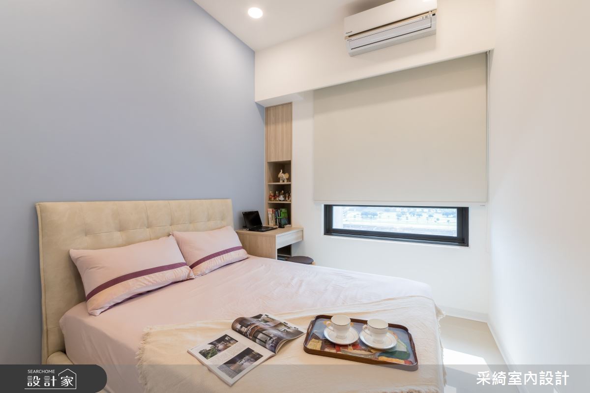 25坪新成屋(5年以下)＿新古典客房案例圖片＿采綺室內設計＿采綺_女人的心願之9