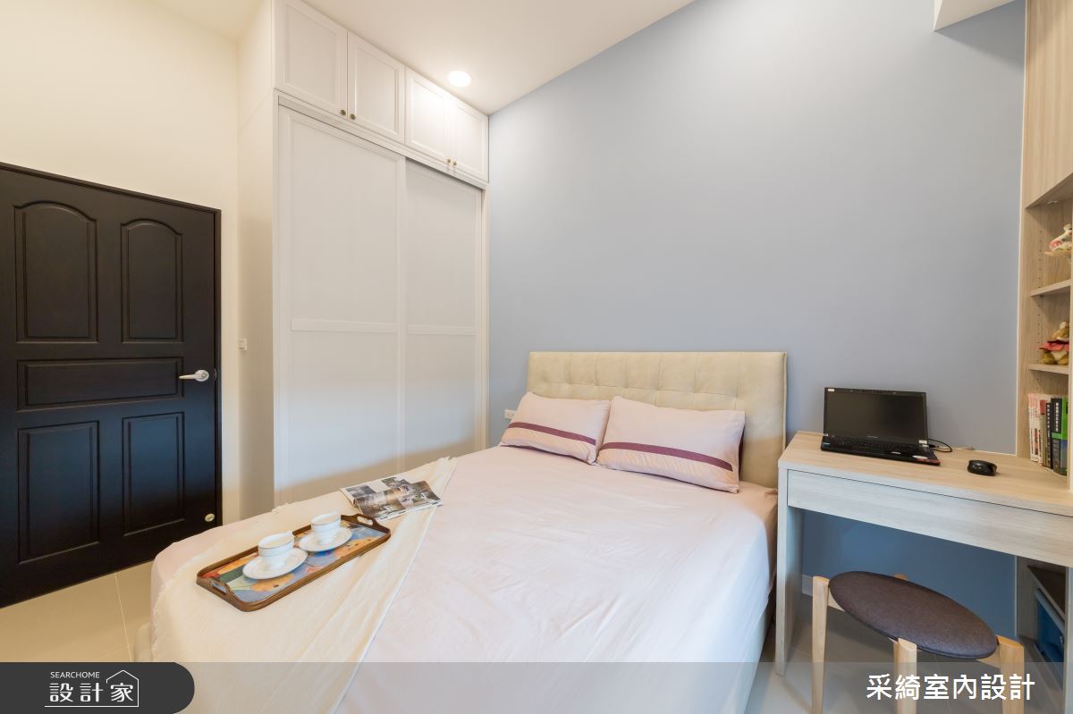 25坪新成屋(5年以下)＿新古典客房案例圖片＿采綺室內設計＿采綺_女人的心願之10