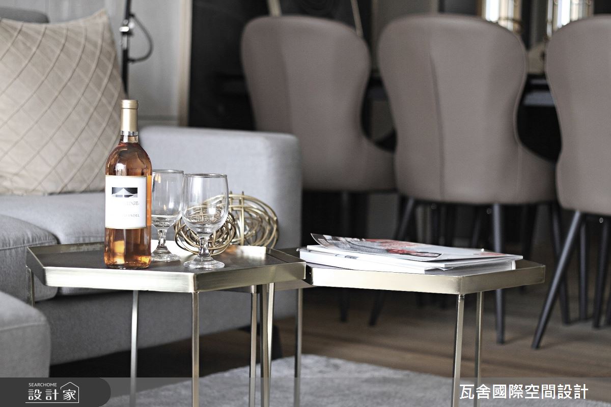 46坪預售屋＿現代風客廳案例圖片＿瓦舍國際空間設計＿瓦舍_01之7