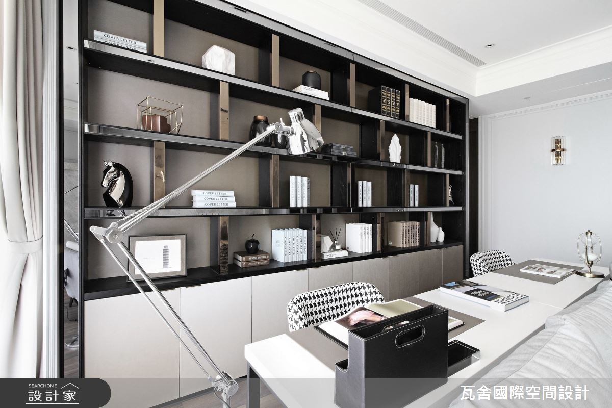 51坪預售屋＿新古典書房案例圖片＿瓦舍國際空間設計＿瓦舍_02之10